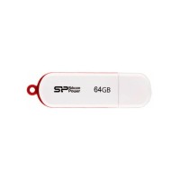 Flash SiliconPower USB 2.0 LuxMini 320 64Gb White