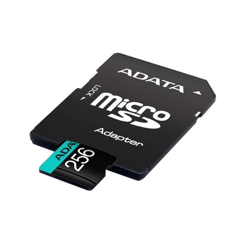 microSDXC (UHS-1 U3) A-DATA Premier Pro 256Gb Class 10 V30S A2 (R-100Mb/s W85Mb/s) (adapter SD)