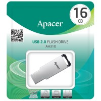 Flash Apacer USB 2.0 AH310 16Gb Metal silver