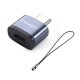 Адаптер Essager Soray OTG (Micro Female to Type-C Male) USB2.0 Adaptor  grey (EZJMC-SRC0G)