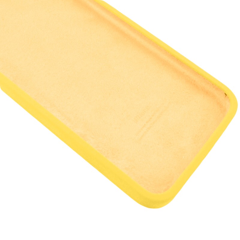 Чохол для смартфона Silicone Full Case AA Camera Protect for Apple iPhone 12 56,Sunny Yellow
