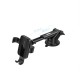 Автотримач для телефону Vention Auto-Clamping Car Phone Mount With Suction Cup Black Square Type (KCOB0)