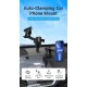 Автотримач для телефону Vention Auto-Clamping Car Phone Mount With Suction Cup Black Square Type (KCOB0)