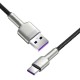 Кабель Baseus Cafule Series Metal Data Cable USB to Type-C 66W 2m Black