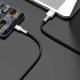 Кабель Baseus Cafule Series Metal Data Cable USB to Type-C 66W 2m Black