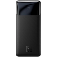 Зовнішній акумулятор Baseus Bipow Digital Display Power bank 10000mAh 15W Black