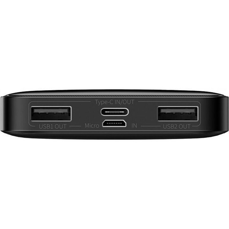 Зовнішній акумулятор Baseus Bipow Digital Display Power bank 10000mAh 15W Black