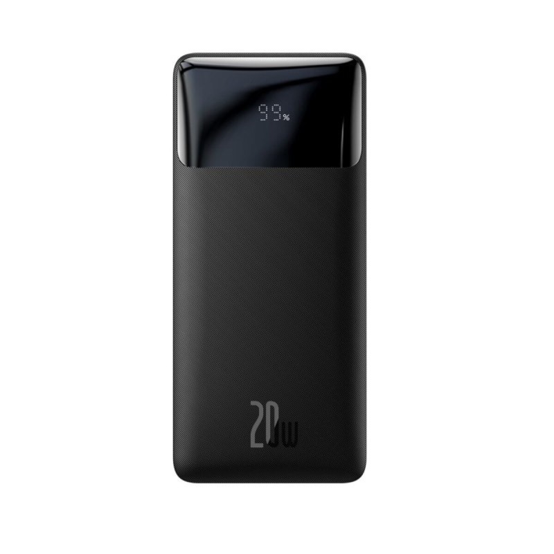 Зовнішній акумулятор Baseus Bipow Digital Display Power bank 20000mAh 20W Black (61371)