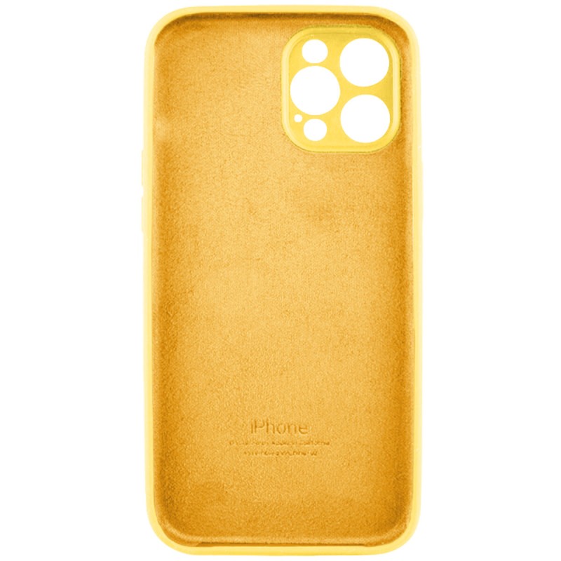 Чохол для смартфона Silicone Full Case AA Camera Protect for Apple iPhone 11 Pro Max 56,Sunny Yellow