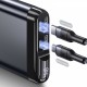 Зовнішній акумулятор Usams US-CD148 PB55 Alloy Digital Display Power Bank 10000mah Grey