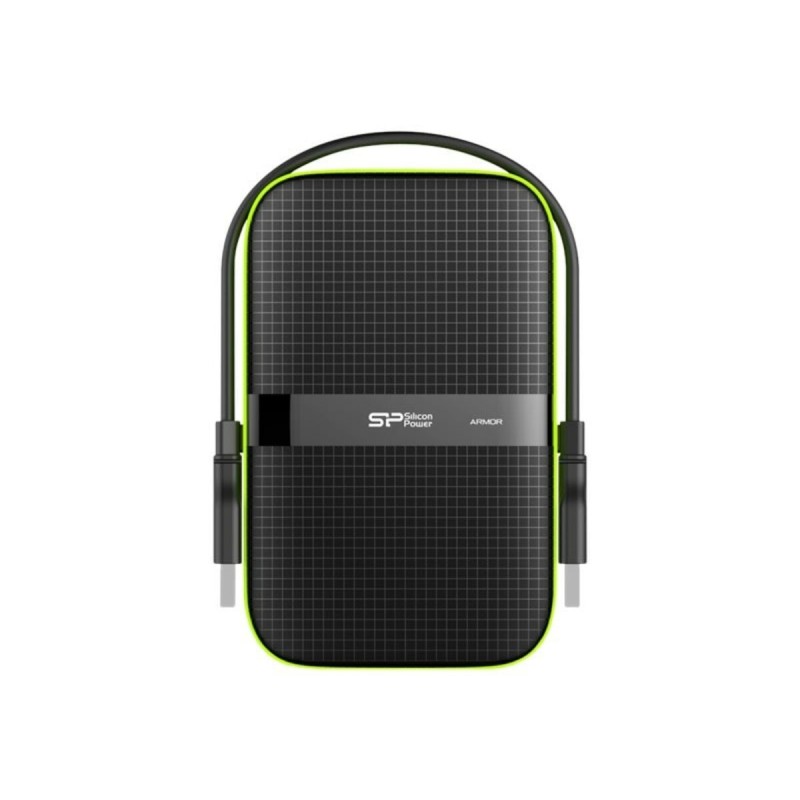PHD External 2.5'' SiliconPower USB 3.2 Gen. 1 Armor A60 4Tb Black