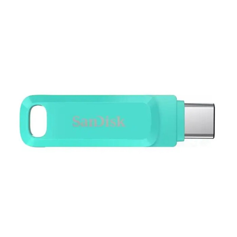 Flash SanDisk USB 3.1 Ultra Dual Go Type-C 64Gb (150 Mb/s) Green