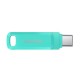 Flash SanDisk USB 3.1 Ultra Dual Go Type-C 64Gb (150 Mb/s) Green