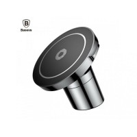 Тримач для мобiльного з БЗП Baseus Big Ears Car Mount Wireless Charger Black