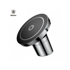 Тримач для мобiльного з БЗП Baseus Big Ears Car Mount Wireless Charger Black