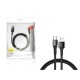 Кабель Baseus halo data cable USB For Micro 2A 2m Black