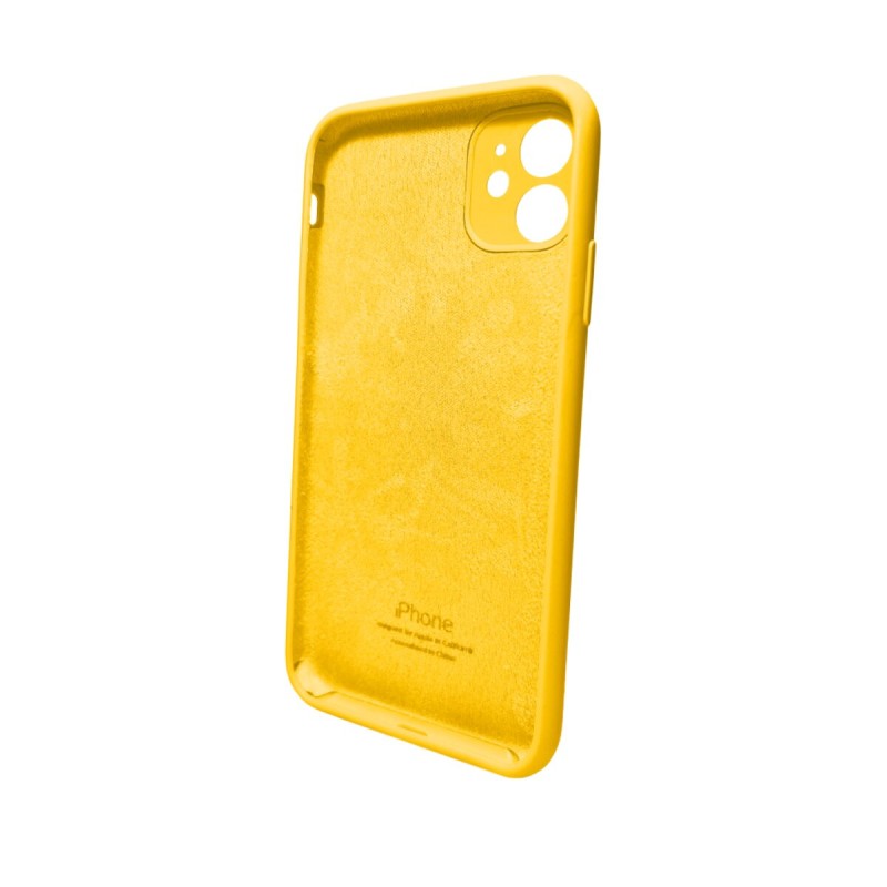 Чохол для смартфона Silicone Full Case AA Camera Protect for Apple iPhone 11 кругл 56,Sunny Yellow