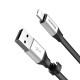 Кабель Baseus Two-in-one Portable Cable (Android/iOS) Silver