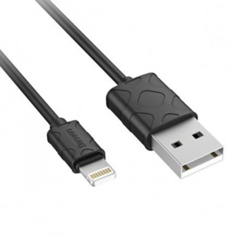Кабель Baseus Yaven Lightning 2.1A 1m Black