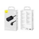 Мережевий зарядний пристрій Baseus GaN3 Pro Desktop Powerstrip AC+2U+2C 65W EU Black Baseus Xiaobai series fast charging Cable Type-C  to Type