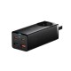 Мережевий зарядний пристрій Baseus GaN3 Pro Desktop Powerstrip AC+2U+2C 65W EU Black Baseus Xiaobai series fast charging Cable Type-C  to Type