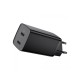 Мережевий зарядний пристрій Baseus GaN Lite Quick Charger C+C 65W EU Black
