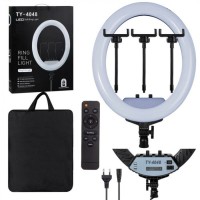 Кільцева світлодіодна LED лампа 45 см TY-4048 з тримачем для телефону + пульт + чехол