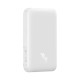 Зовнішній акумулятор Baseus Magnetic Wireless Charging Power bank 6000mAh 20W With Cable White