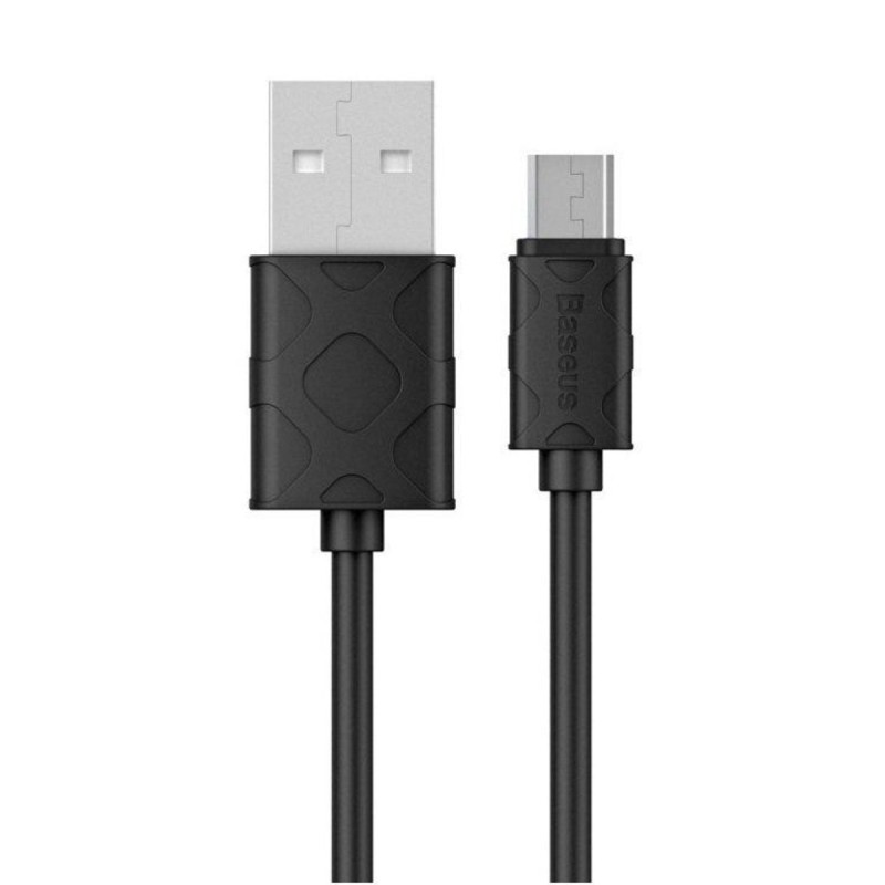 Кабель Baseus Yaven Micro 2.1A 1m Black