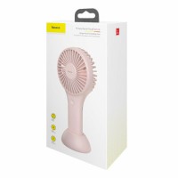 Вентилятор Baseus Bingo hand and desktop fan Pink