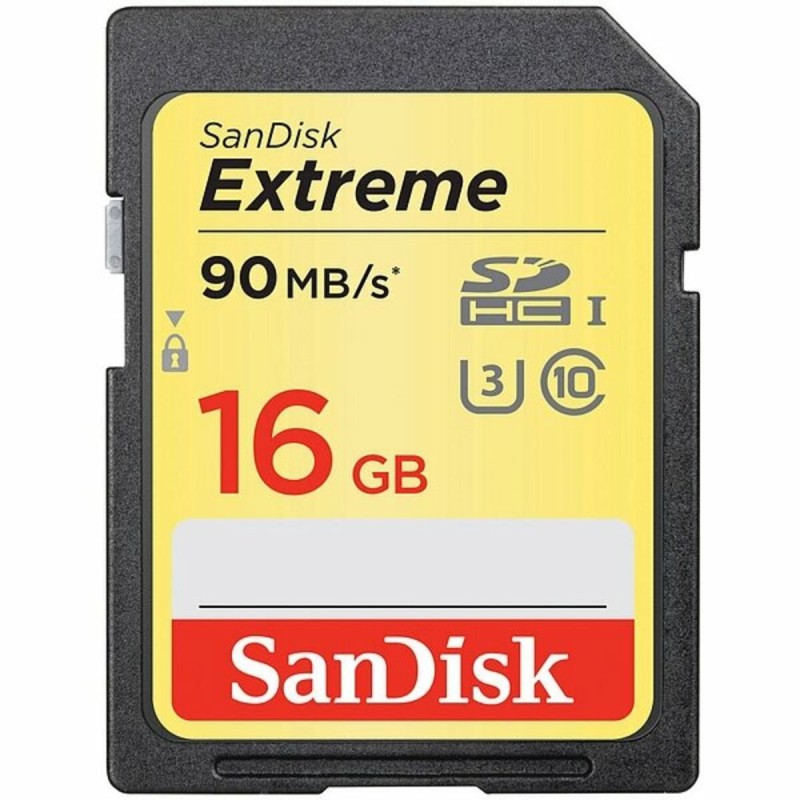SDHC (UHS-1 U3) SanDisk Extreme 2x16Gb class 10 (90Mb/s, 600x)