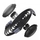 Кабель Baseus Bright Mirror One-for-three Retractable Data Cable USB to M+L+C 3.5A 1.2m Black