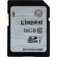 microSDHC (UHS-1) Kingston 16Gb class 10 R45MB/s