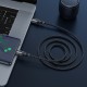 Кабель HOCO X50 Type-C to Type-C Exquisito 100W charging data cable(L=1M) Black