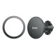 Тримач для мобільного HOCO H12 Fine jade ring magnetic car holder(air outlet) Black