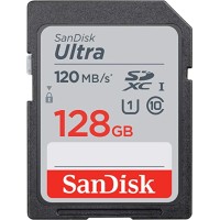 SDXC (UHS-1) SanDisk Ultra 128Gb class 10 (120Mb/s)