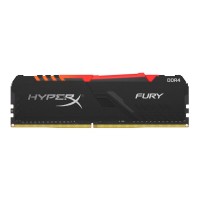 DDR4 Kingston RGB HyperX FURY 16GB 2666Hz CL16 Black DIMM