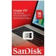 Flash SanDisk USB 2.0 Cruzer Fit 16Gb Black