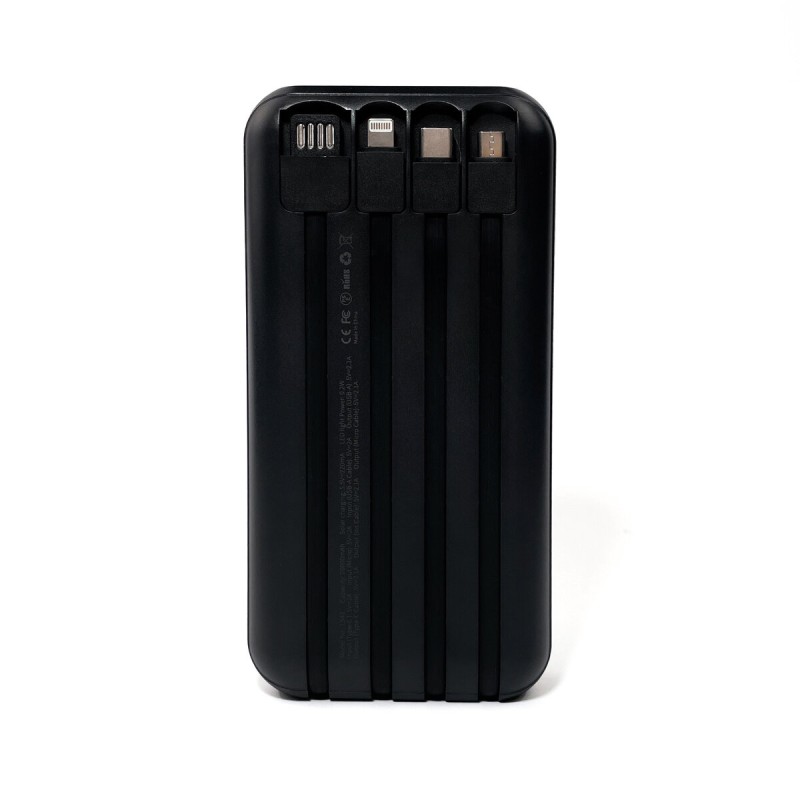 Зовнішній акумулятор Mibrand EXTREM 20000mAh solar 4 wire