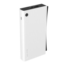 Зовнішній акумулятор Baseus Esazi QC3.0 Dual input Digital display Power bank 20000mAh White