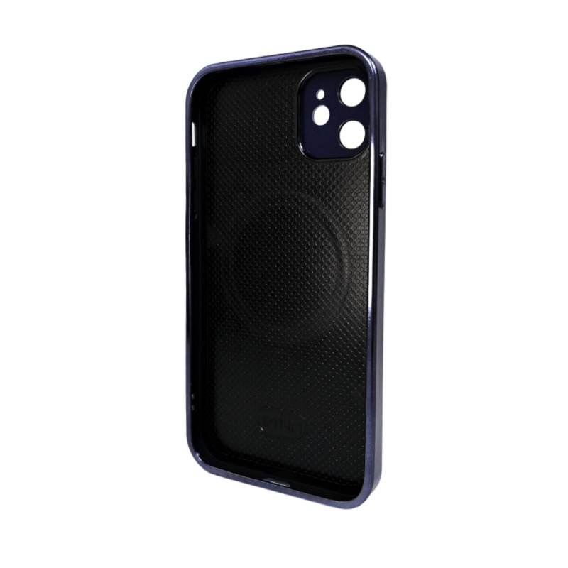 Чохол для смартфона AG Glass Sapphire Frame MagSafe Logo for Apple iPhone 11 Deep Purple