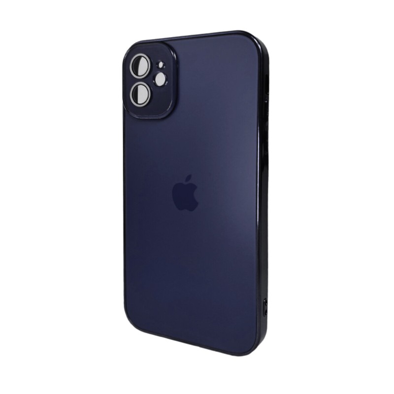 Чохол для смартфона AG Glass Sapphire Frame MagSafe Logo for Apple iPhone 11 Deep Purple