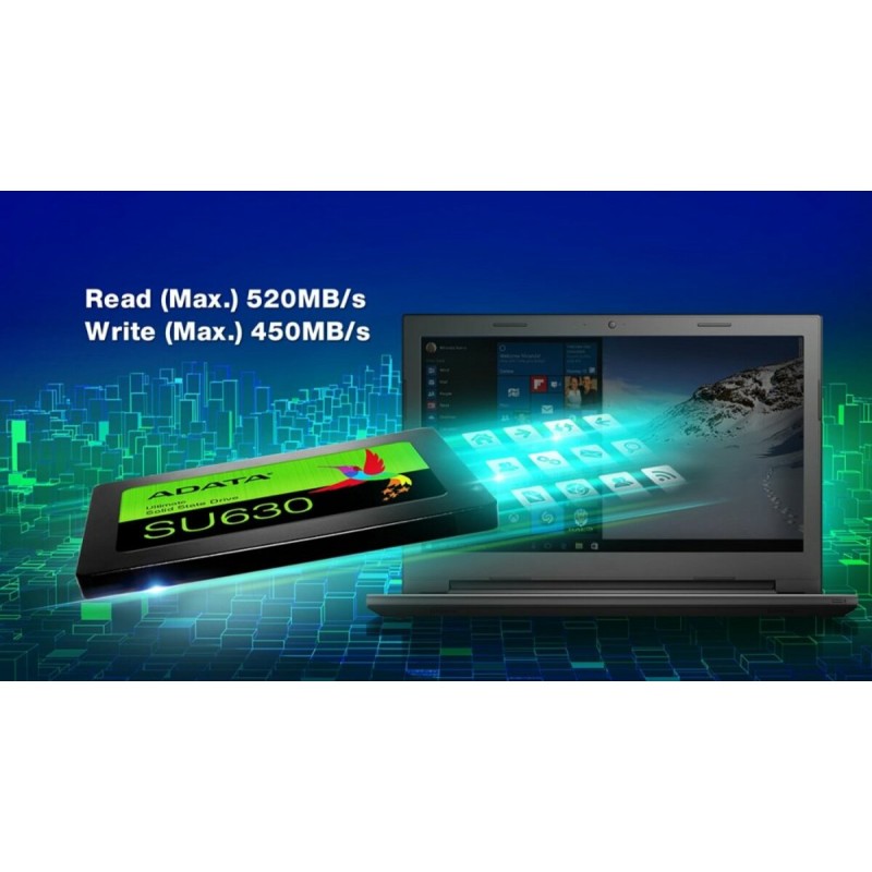 SSD ADATA Ultimate SU650 240GB 2.5" SATA III 3D NAND TLC (63415)