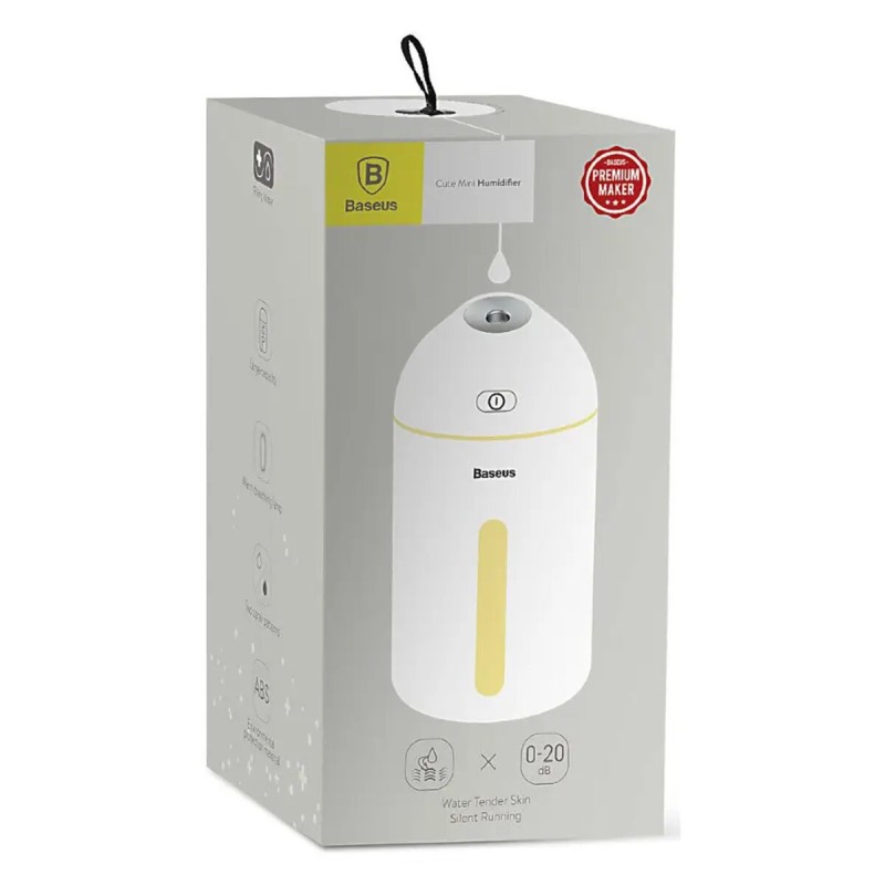 Зволожувач повітря Baseus Cute Mini Humidifier White