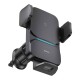 Тримач для мобiльного з БЗП Baseus Wisdom Auto Alignment Car Mount Wireless Charger (QI 15W) (Air Outlet base) Black