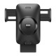 Тримач для мобiльного з БЗП Baseus Wisdom Auto Alignment Car Mount Wireless Charger (QI 15W) (Air Outlet base) Black