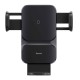 Тримач для мобiльного з БЗП Baseus Wisdom Auto Alignment Car Mount Wireless Charger (QI 15W) (Air Outlet base) Black