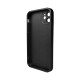 Чохол для смартфона AG Glass Matt Frame Color MagSafe Logo for Apple iPhone 11 Graphite Black