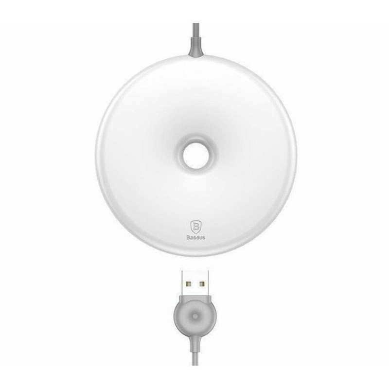 Бездротовий зарядний пристрій Baseus Donut Wireless Charger White