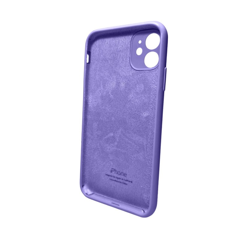 Чохол для смартфона Silicone Full Case AA Camera Protect for Apple iPhone 11 кругл 26,Elegant Purple